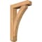 Ekena Millwork Thorton Craftsman Smooth Bracket w/ Offset Brace, Western Red Cedar, 5 1/2"W x 22"D x 34"H BKT0604X22X34THR04SWR - alternate 1